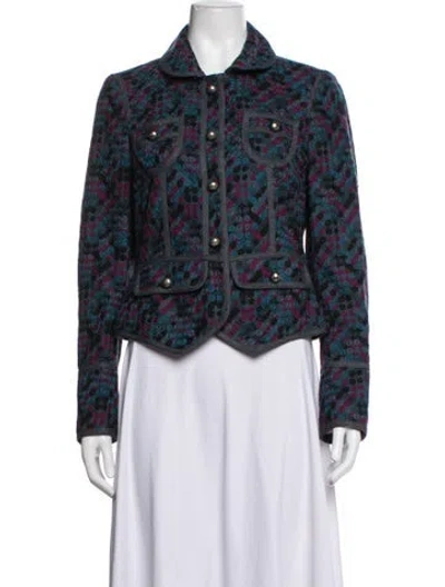 Pre-owned Marc Jacobs Patterned Jacket In Multicolor