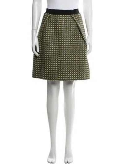 Pre-owned Marc Jacobs Patterned Mini Skirt In Multi