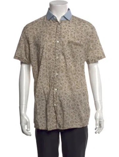 Pre-owned Marc Jacobs Patterned Short Sleeve Shirt In Neutrals