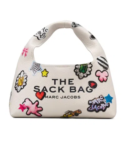 Marc Jacobs Patterned Tote Bag In White