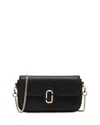 Marc Jacobs Pebble J Marc Leather Mini Bag In Black