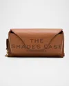 Marc Jacobs Pebble Leather Sunglasses Case In Brown