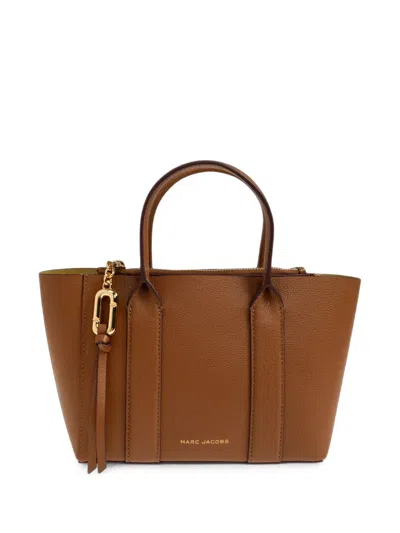 Marc Jacobs Pebbled Leather Tote Bag In Purple