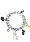 Marc Jacobs Perfect Charm Silver-plated Bracelet In Silver