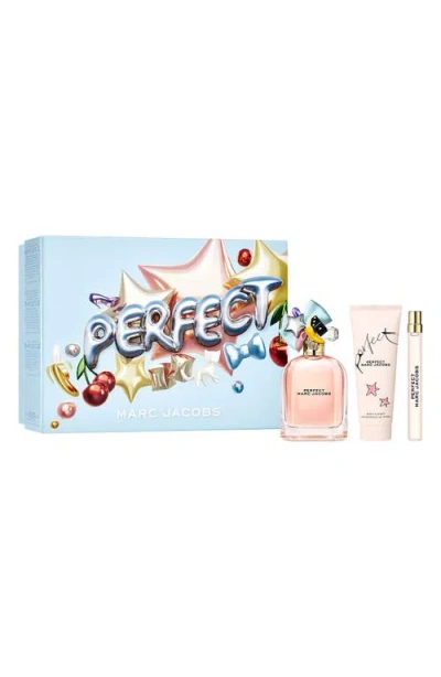 Marc Jacobs Perfect Eau De Parfum 3-piece Gift Set In No Color