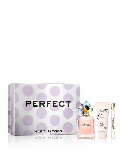 Marc Jacobs Perfect Eau De Parfum & Body Lotion Gift Set ($232 Value) In Multi