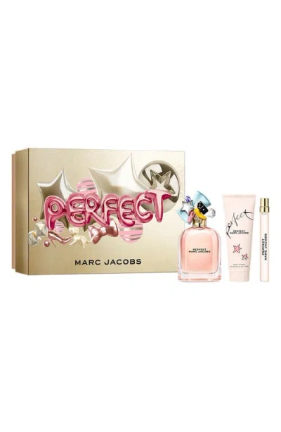 Marc Jacobs Perfect Eau De Parfum Set $229 Value In Transparent