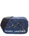 Marc Jacobs Pieced Denim Bold Flash Camera Bag In Blue