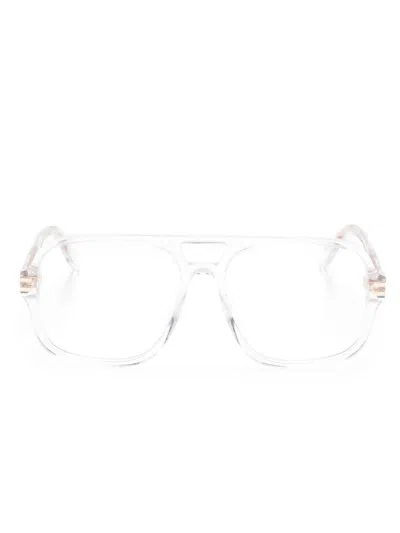 Marc Jacobs Pilot-frame Glasses In Neutrals