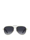 Marc Jacobs Pilot-frame Sunglasses In Gold
