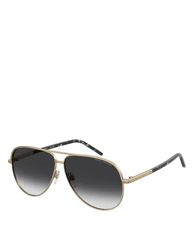 Marc Jacobs Pilot Sunglasses, 61mm In Rhl-o