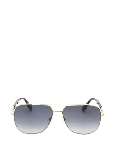 Marc Jacobs Pilot-frame Sunglasses In Gold