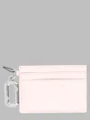 Marc Jacobs Mini Leather Wallet With Polyurethane Coating In Pink