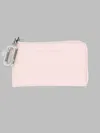 Marc Jacobs Leather Mini Wallet In Pink