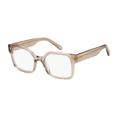 Marc Jacobs Pink Acetate Glasses (frames) In Gray