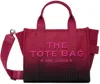Marc Jacobs Pink & Black 'the Ombré Coated Canvas Small' Tote In 014 Black/hot Pink