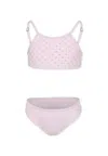 Marc Jacobs Pink Bikini For Girl With Flowers In Pink