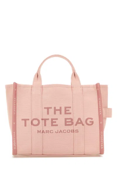 Marc Jacobs Pink Canvas The Tote Shopping Bag