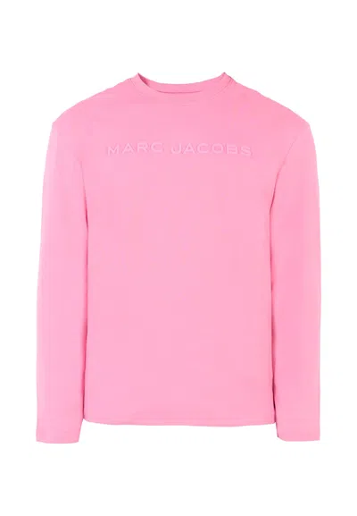 Marc Jacobs Kids' Pink T-shirt For Girl With Logo