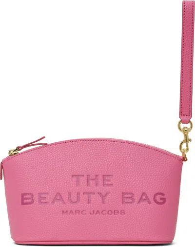Marc Jacobs Pink 'the Beauty Bag' Pouch In 678 Bow Pink