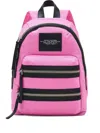 Marc Jacobs The Biker Nylon Medium Backpack Bags In Pink
