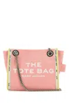 Marc Jacobs The Denim Chain Crossbody Tote Crossbody Bags Pink In Pink