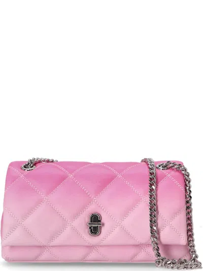 Marc Jacobs Pink The Dual Chain Shoulder Bag