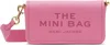 Marc Jacobs Pink 'the Leather Mini' Bag In 678 Bow Pink