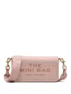 Marc Jacobs The Mini Bag Shoulder Bag In Rose-pink Leather In Pink