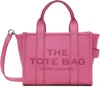 Marc Jacobs Pink 'the Leather Small' Tote In 678 Bow Pink