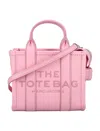 Marc Jacobs Pink The Tote Bag Mini Leather Tote In Pink