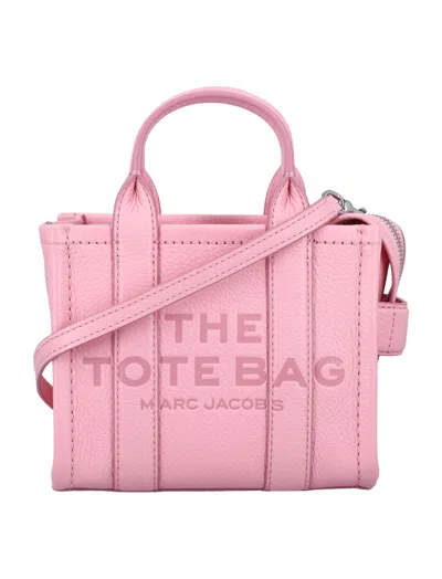Marc Jacobs Pink The Tote Bag Mini Leather Tote