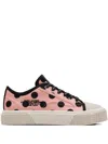 Marc Jacobs Platform Trainers With Polka Dots In Pink