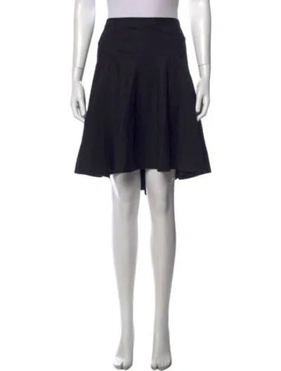 Pre-owned Marc Jacobs Pleated Accents Mini Skirt In Blue