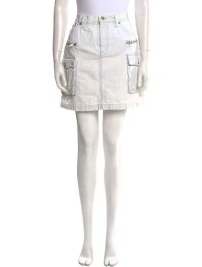 Pre-owned Marc Jacobs Pleated Accents Mini Skirt In Neutral