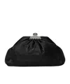 Marc Jacobs Medium Sculptural Clutch Bag In Black