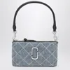 Marc Jacobs Pochette Snapshot In Quilted Denim In Blue