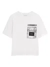 Marc Jacobs Pocket-graphic T-shirt In White
