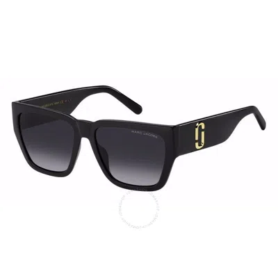 Marc Jacobs Polarized Grey Gradient Sport Ladies Sunglasses Marc 646/s 008a/wj 57 In Black