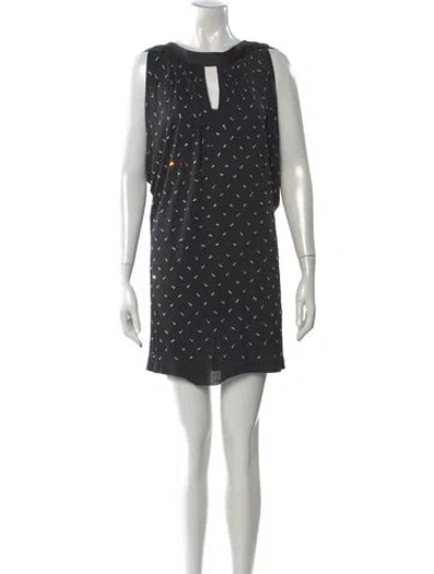 Pre-owned Marc Jacobs Polka Dot Print Mini Dress In Multi