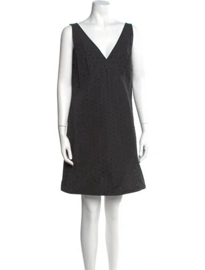 Pre-owned Marc Jacobs Polka Dot Print Mini Dress W/ Tags In Blue