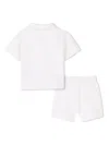 Marc Jacobs Polo Shirt Set With Shorts In White