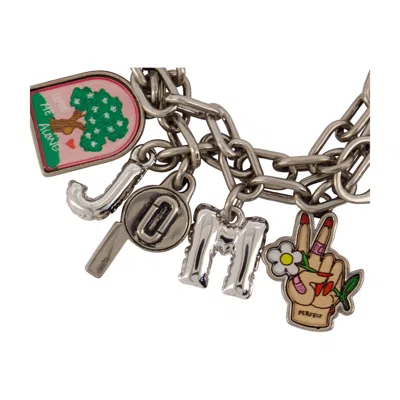 Marc Jacobs Pop Americana Charm Charm Bracelet In Metallic