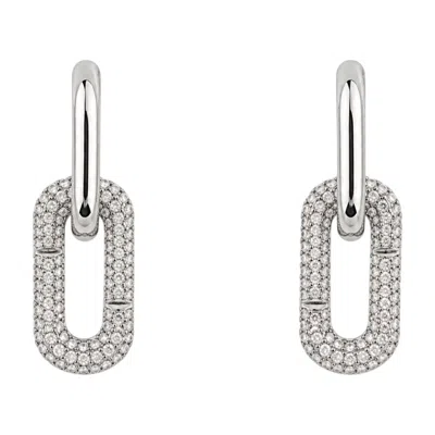 Marc Jacobs Pop J Drop Earrings In Black