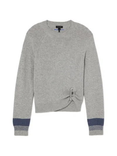 Marc Jacobs Pop J Marc Drape Sweater In Grey