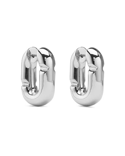 Marc Jacobs Pop J Marc Huggie Hoop Earrings In Metallic