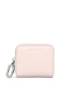 Marc Jacobs The Pop J-marc Compact Wallet In Pink