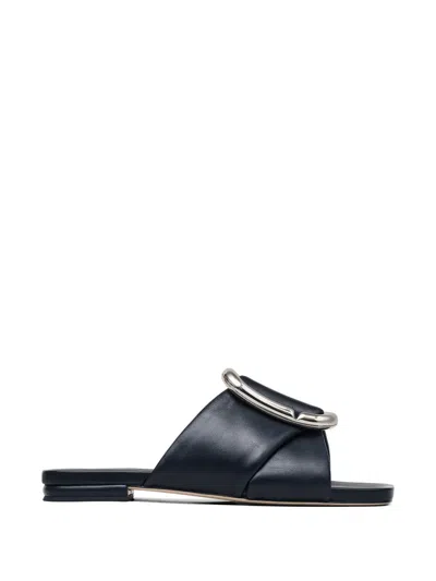 Marc Jacobs Pop J Marc Sandals In Black