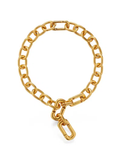 Marc Jacobs Pop J Marc Statement Necklace In Gold