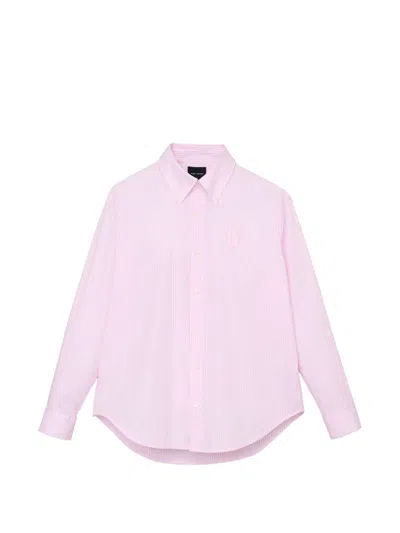 Marc Jacobs Pop J Poplin Shirt In Pink
